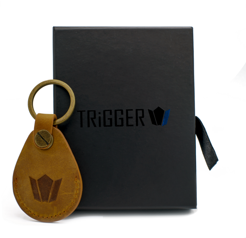 TRiGGER Keychain Teddy Brown